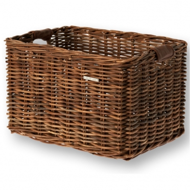 Basil Dorset wicker bike basket brown L 
